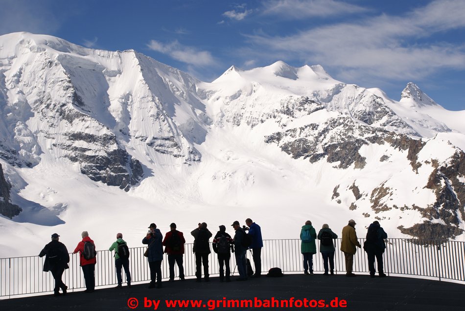 Königsblick auf die Berninagruppe