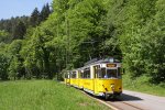 Kirnitzschtalbahn beim "Nassen Grund"